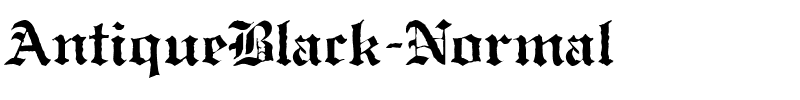 AntiqueBlack-Normal.ttf