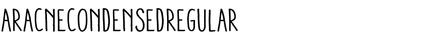 AracneCondensedRegular.otf