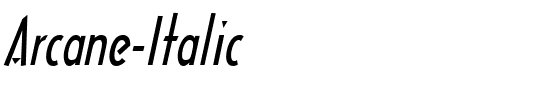 Arcane-Italic.ttf