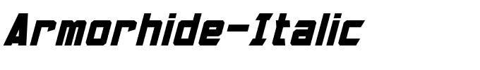Armorhide-Italic.otf