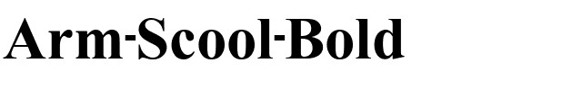 Arm-Scool-Bold.ttf