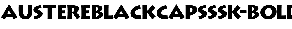 AustereBlackCapsSSK-Bold.ttf