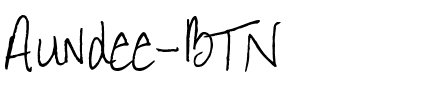 Aundee-BTN.ttf