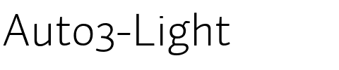 Auto3-Light.ttf