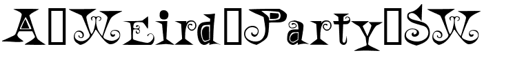 A-Weird-Party-SW.ttf