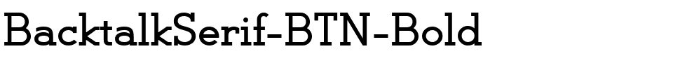 BacktalkSerif-BTN-Bold.ttf