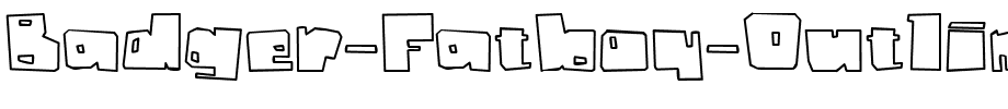 Badger-Fatboy-Outline.ttf