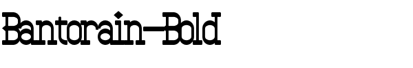 Bantorain-Bold.otf