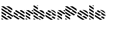 BarberPole.ttf