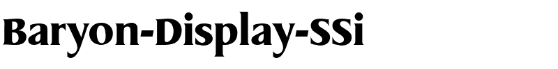 Baryon-Display-SSi.ttf