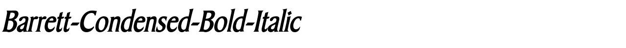Barrett-Condensed-Bold-Italic.ttf