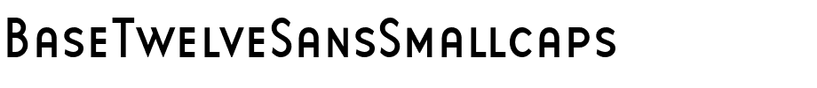 BaseTwelveSansSmallcaps.ttf