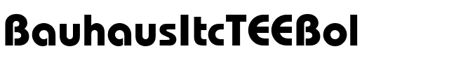 BauhausItcTEEBol.ttf