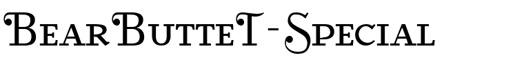 BearButteT-Special.ttf