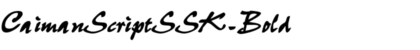 CaimanScriptSSK-Bold.ttf