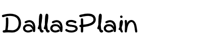 DallasPlain.otf DallasPlain.otf download