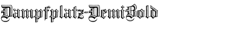 Dampfplatz-DemiBold.ttf download