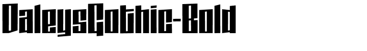 DaleysGothic-Bold.ttf DaleysGothic-Bold.ttf download