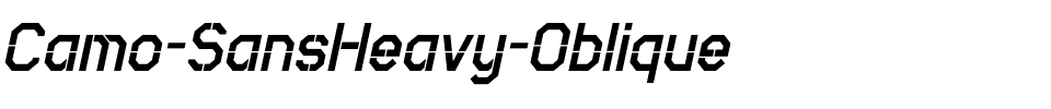 Camo-SansHeavy-Oblique.ttf