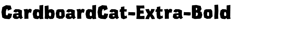 CardboardCat-Extra-Bold.otf