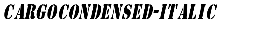 CargoCondensed-Italic.ttf