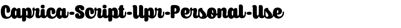 Caprica-Script-Upr-Personal-Use.ttf Download Caprica-Script-Upr-Personal-Use.ttf